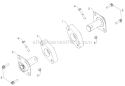 Auger Housing Impeller Diagram and Parts List for 12527HV 96193007102 - 2012-07 Husqvarna Snow Blower