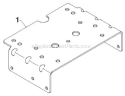 Chassis Engine Pulleys Diagram and Parts List for 12527HV 96193007102 - 2012-07 Husqvarna Snow Blower