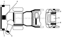 Decals Diagram and Parts List for 12527HV 96193007102 - 2012-07 Husqvarna Snow Blower