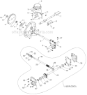 Auger Housing Impeller Diagram and Parts List for 12527HV 96193007102 - 2012-07 Husqvarna Snow Blower