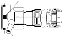 Decals Diagram and Parts List for 12527HV 96193007103 - 2012-06 Husqvarna Snow Blower