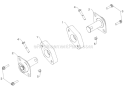 Auger Housing Impeller Diagram and Parts List for 12527HV 96193007105 - 2012-08 Husqvarna Snow Blower