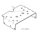 Chassis, Engine And Pulleys Diagram and Parts List for 12527HV 96193008000 -2011-07 Husqvarna Snow Blower