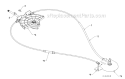 Control Panel And Discharge Chute Diagram and Parts List for 12527HV 96193008000 -2011-07 Husqvarna Snow Blower
