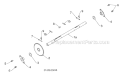 Drive Diagram and Parts List for 12527HV 96193008000 -2011-07 Husqvarna Snow Blower