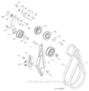 Part Location Diagram of 532425933 Husqvarna Pulley
