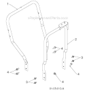 Page Y Diagram and Parts List for 12527HV 96193008000 -2011-07 Husqvarna Snow Blower