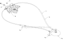 Control Panel Discharge Chute Diagram and Parts List for 12530HV 96193007200 - 2011-07 Husqvarna Snow Blower