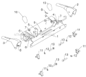 Handle and Controls Diagram and Parts List for 12530HV 96193007201 - 2012-06 Husqvarna Snow Blower