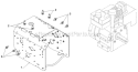 Chassis Engine Pulleys Diagram and Parts List for 12530HV 96193007201 - 2012-06 Husqvarna Snow Blower
