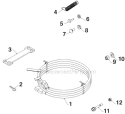 Accessories Diagram and Parts List for 12530HV 96193007201 - 2012-06 Husqvarna Snow Blower
