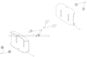 Auger Housing Impeller Diagram and Parts List for 12530HV 96193007203 - 2012-08 Husqvarna Snow Blower