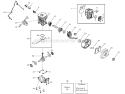 Part Location Diagram of 545081814 Husqvarna Kit - Piston