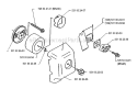 Air Filter Diagram and Parts List for 125L 1990-11 Husqvarna Trimmer