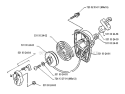 Starter Diagram and Parts List for 125L 1990-11 Husqvarna Trimmer