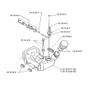 Fuel Tank Diagram and Parts List for 125RB 1990-11 Husqvarna Brush Cutter