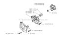 Crankcase Diagram and Parts List for 125RB 1993-04 Husqvarna Brush Cutter