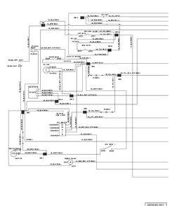 Wiring Gasoline Vehicle, Multi-Piece (Part A) Diagram and Parts List for HUV4421GXP 2006-11 Husqvarna Lawn Tractor