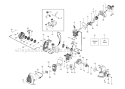 Part Location Diagram of 530055122 Husqvarna Assembly-clutch