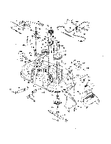 Mower deck Diagram and Parts List for 917243820  Husqvarna Lawn Tractor