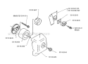 Air Filter Diagram and Parts List for 132RB 1990-11 Husqvarna Brush Cutter