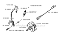 Ignition System Diagram and Parts List for 132RB 1993-04 Husqvarna Brush Cutter