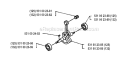 Crankshaft Diagram and Parts List for 132RB 1993-04 Husqvarna Brush Cutter