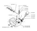 Fuel Tank Diagram and Parts List for 132RB 1993-04 Husqvarna Brush Cutter