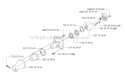 Clutch Diagram and Parts List for 132RJ 2004-09 Husqvarna Brush Cutter