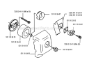 Air Filter Diagram and Parts List for 132R 1993-04 Husqvarna Brush Cutter