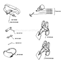 Page A Diagram and Parts List for 132R 132 R 1991-11 Husqvarna Trimmer