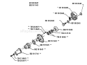 Page D Diagram and Parts List for 132R 132 R 1991-11 Husqvarna Trimmer
