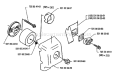 Page N Diagram and Parts List for 125LD 125 LD 1992-01 Husqvarna Trimmer