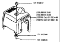 Page D Diagram and Parts List for 132RD 132 RD 1993-04 Husqvarna Trimmer