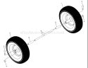 Page G Diagram and Parts List for 1330 SBE OV 96193002300 -2008-01 Husqvarna Snow Blower