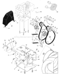 Part Location Diagram of 532407843 Husqvarna Frame Assembly