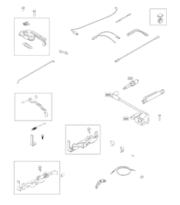 Electrical Diagram and Parts List for 09P7020011H1 2017-01 Husqvarna Engine