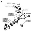 Part Location Diagram of 503202105 Husqvarna Stud 5x70