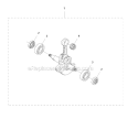 Part Location Diagram of 544039001 Husqvarna Crankshaft Assembly