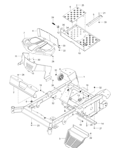 Part Location Diagram of 590742906 Husqvarna Plate