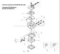Page B Diagram and Parts List for 136 2001-05 Husqvarna Chainsaw