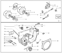 Page D Diagram and Parts List for 136 2003-06 Husqvarna Chainsaw