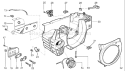 Page E Diagram and Parts List for 136LE 136 LE 2001-06 Husqvarna Chainsaw