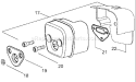 Page I Diagram and Parts List for 136LE 136 LE 2001-06 Husqvarna Chainsaw