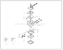 Page B Diagram and Parts List for 136LE 136 LE 2004-03 Husqvarna Chainsaw