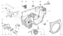 Page E Diagram and Parts List for 136LE 136 LE 2004-03 Husqvarna Chainsaw