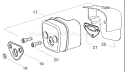 Page G Diagram and Parts List for 137E 137 E 2004-10 Husqvarna Chainsaw