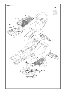 Part Location Diagram of 584260101 Husqvarna Mat