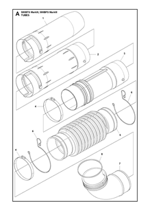 Part Location Diagram of 593854102 Husqvarna Pipe