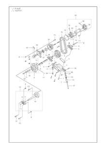 Clutch Diagram and Parts List for P520D (967019501)(20120100001-20143999999) Husqvarna Lawn Mower